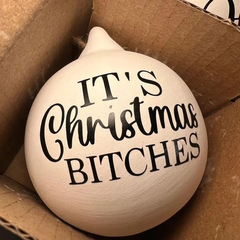 🎁Christmas Funny Offensive Bauble-Rude Baubles