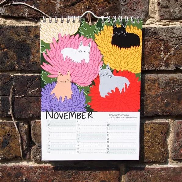 我喜欢猫 2025 年挂历