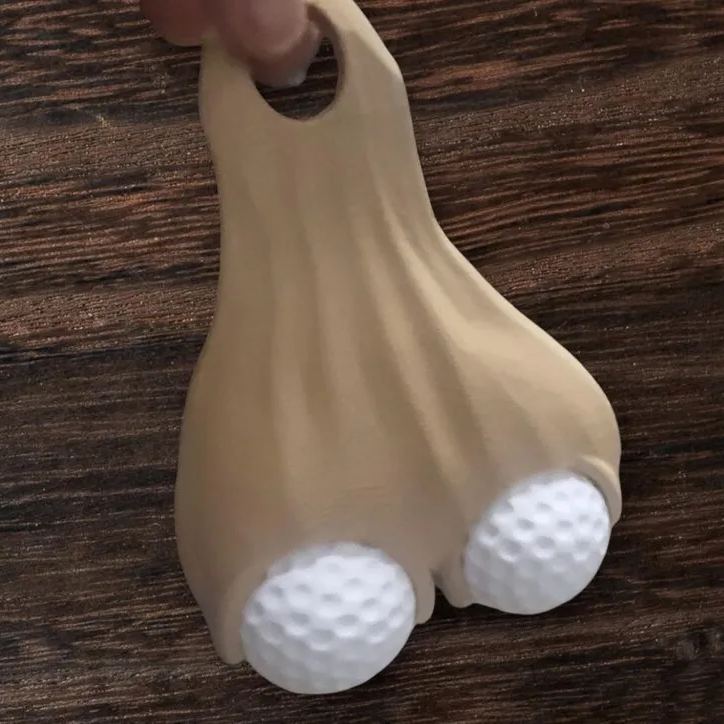 Golf Ball Sac Holder.