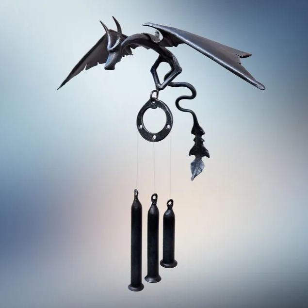 Metal Dragon Wind Chime