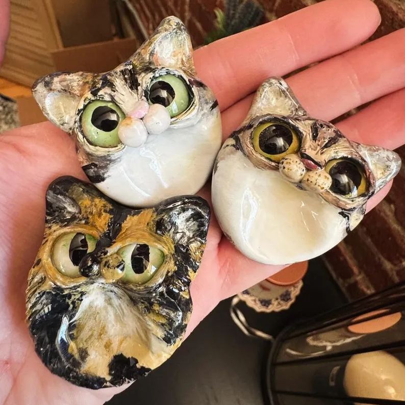  Worry Buddy Small Pocket Sized Pet Rock