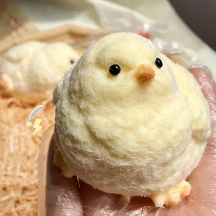 🔥Handmade Ultra Soft Furry Chick Toys