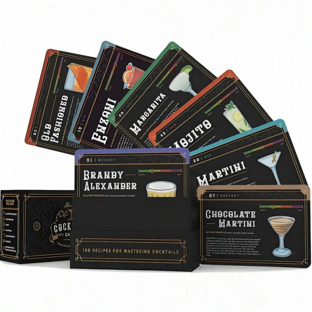 Cocktail Cards - Learn over 100 Cocktails