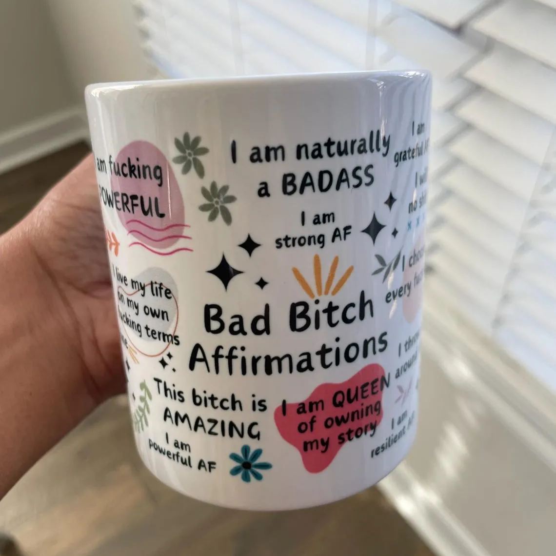 Bad Bitch Energy Affirmation Mug