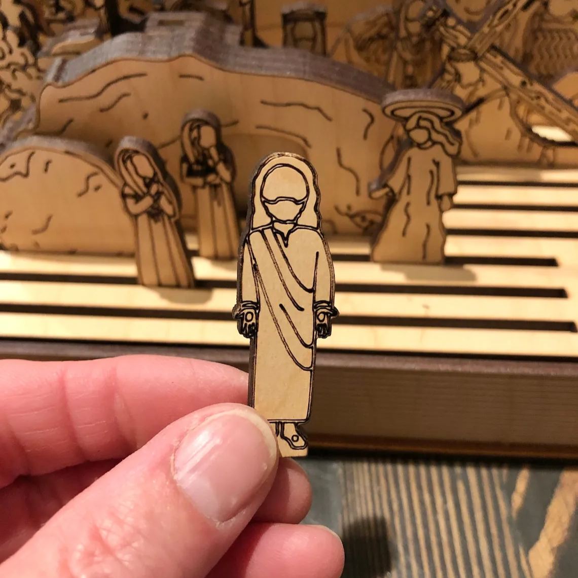 DIY Easter Holy week Book Playset