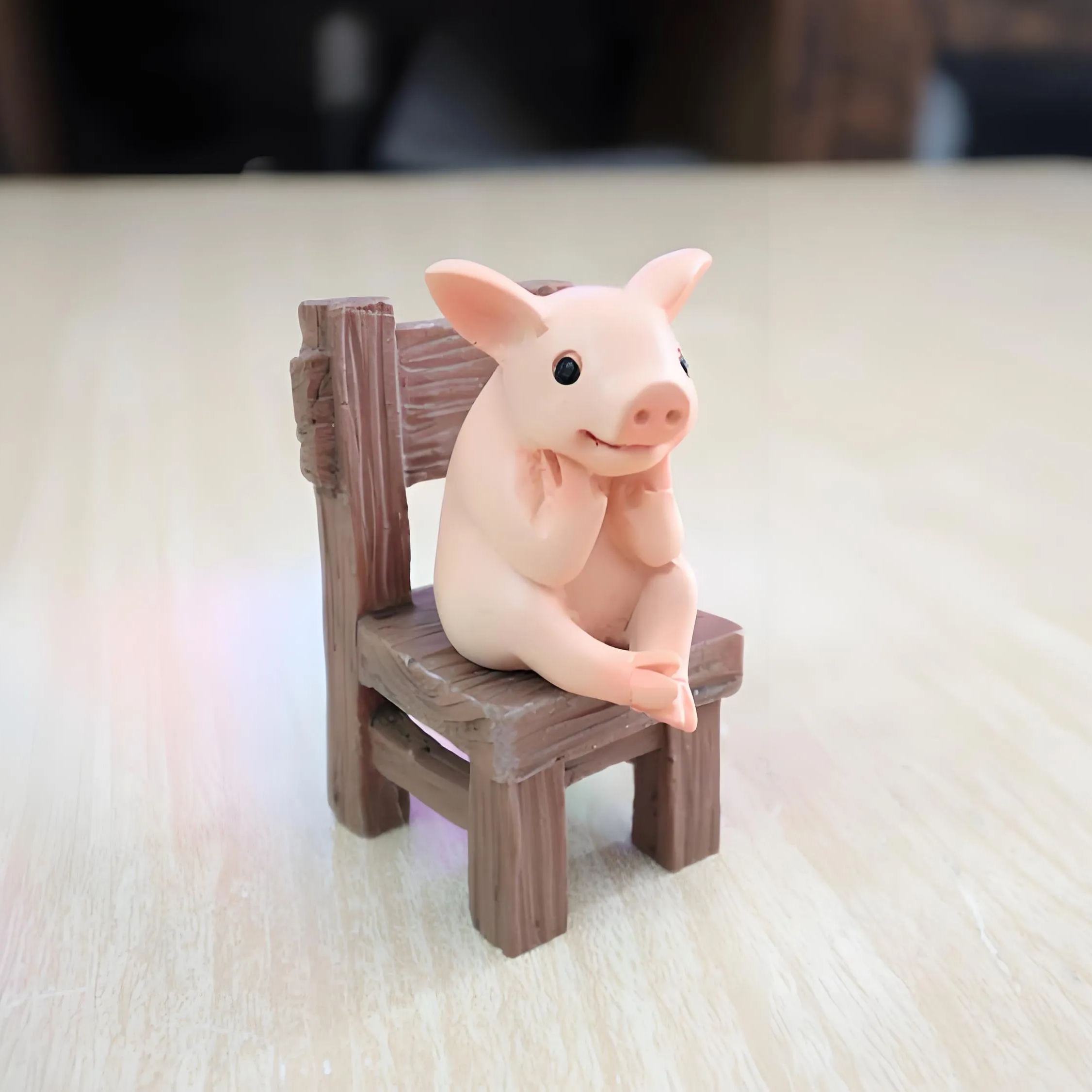 Adorable Pig Figurines