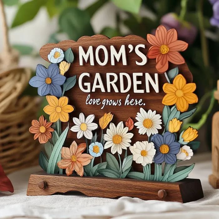 🌺Wooden Floral Decor