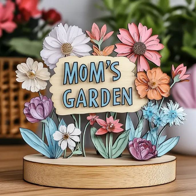 🌺Wooden Floral Decor