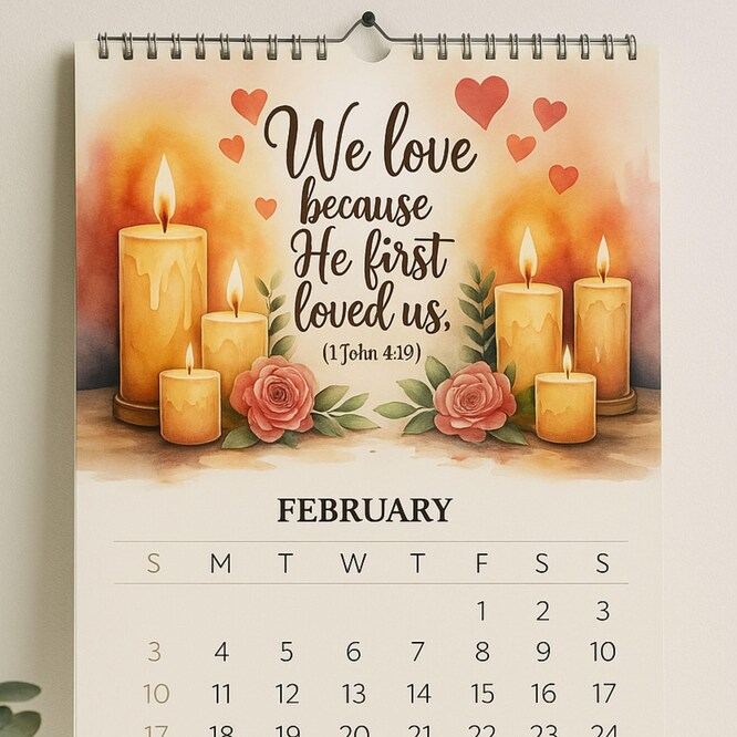 2026 Christian Wall Calendar