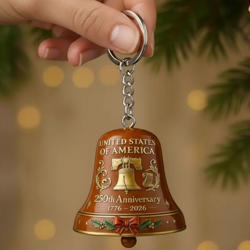 Liberty Bell 250th Anniversary Keychain