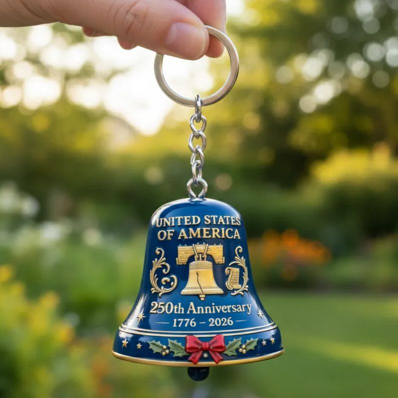 Liberty Bell 250th Anniversary Keychain