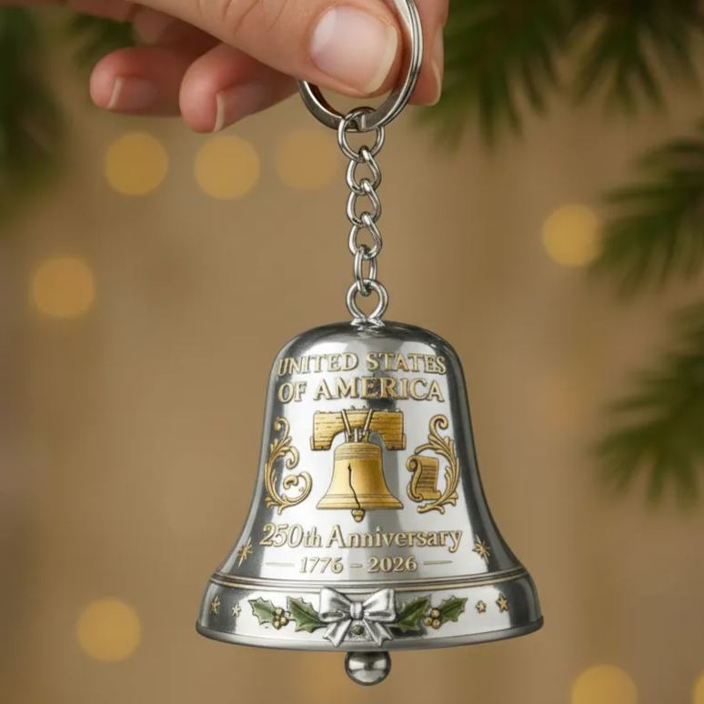 Liberty Bell 250th Anniversary Keychain