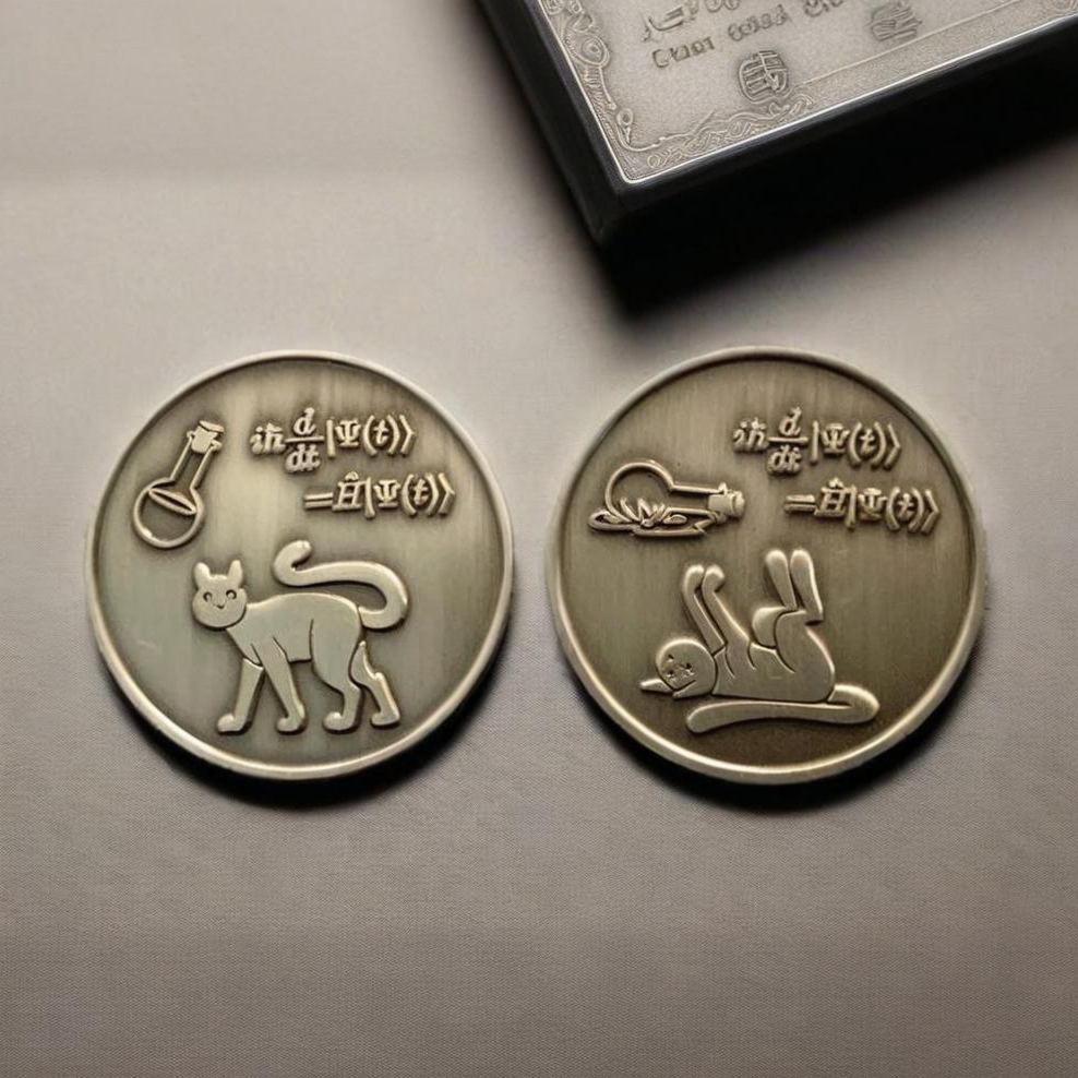 Schrödinger's Cat Quantum Coin​