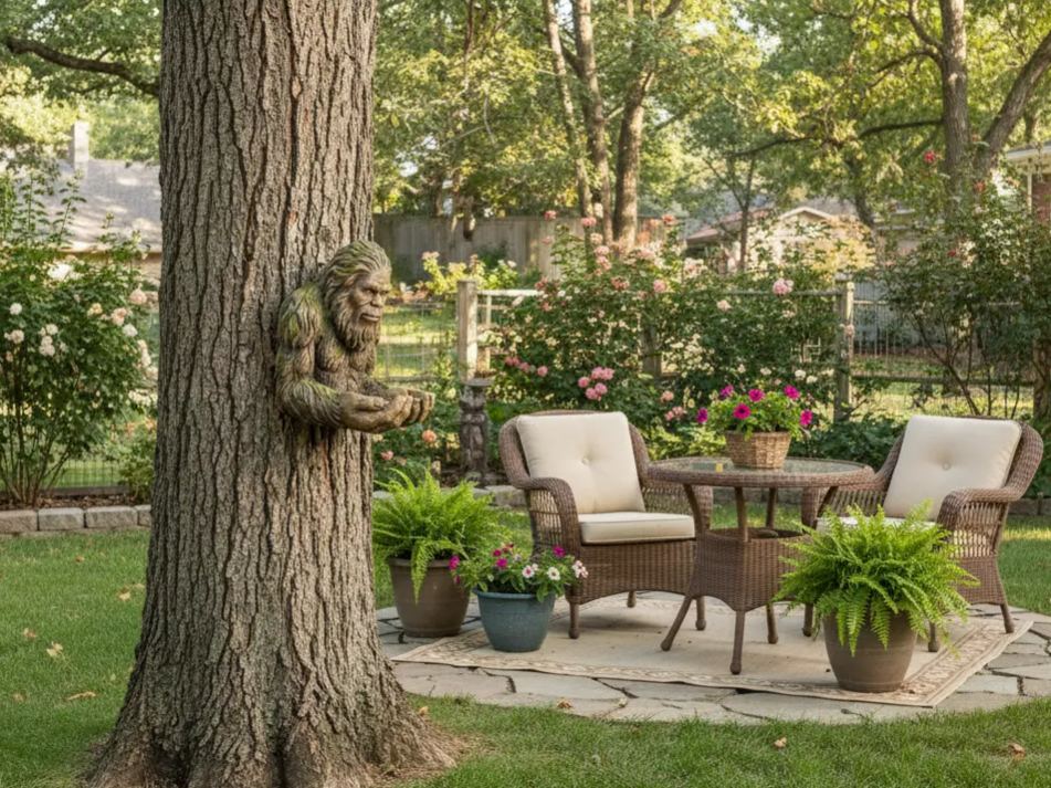 Bigfoot Bird Feeder: Your Backyard’s New Sasquatch Bird Butler 🦶🐦