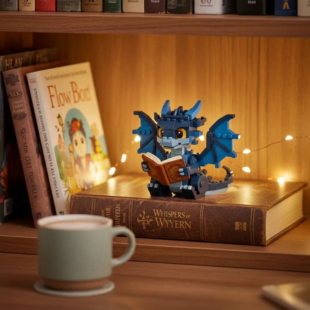 The Little Story Keeper Dragon