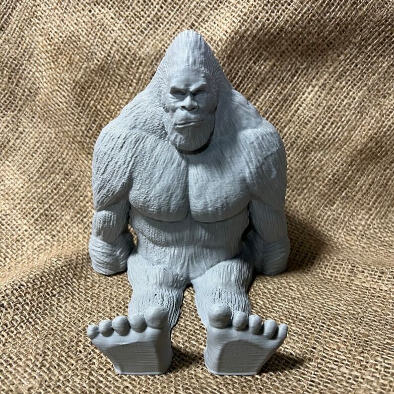 Bigfoot Cell Phone Holder Sasquatch Yeti Business Card Holder GREAT GIFT!