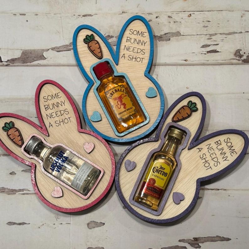 Mini Alcohol Bottle Gift Shot Box