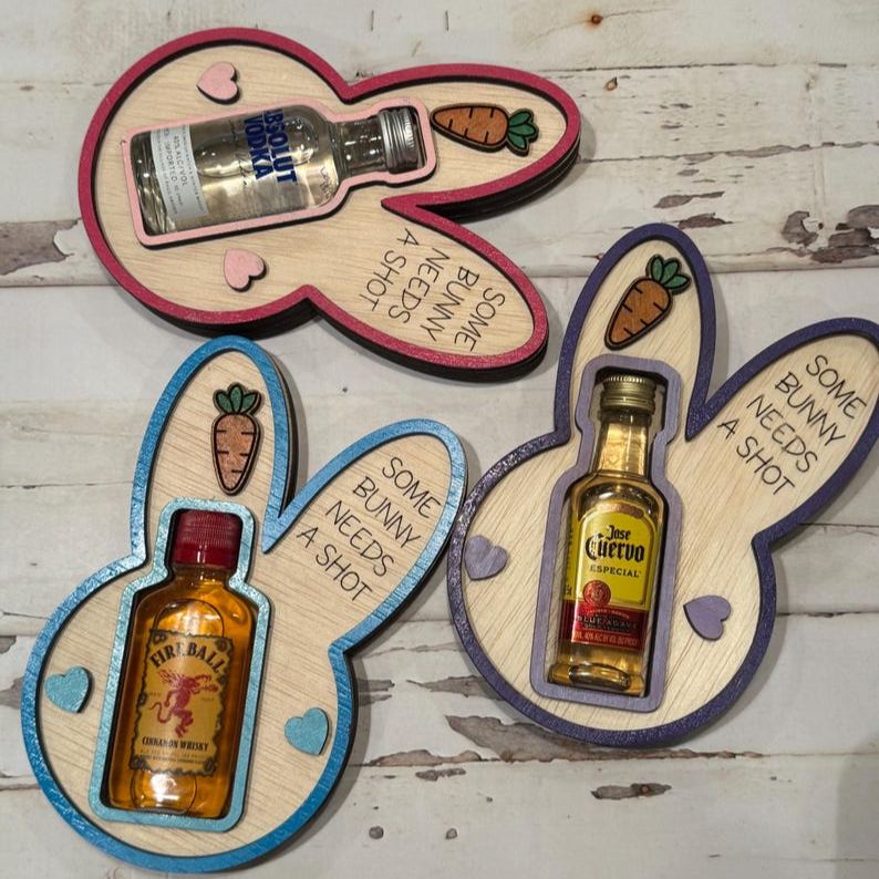 Mini Alcohol Bottle Gift Shot Box