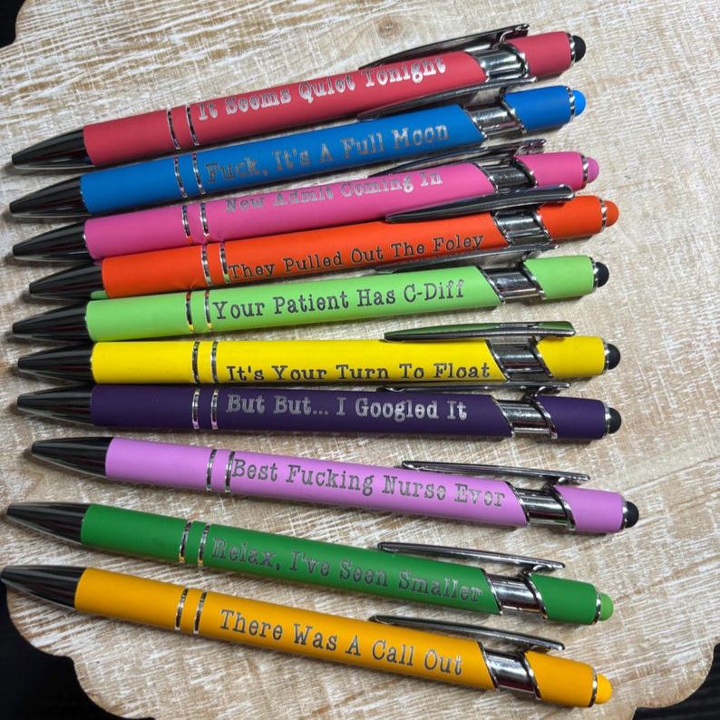 Snarky Nurse Pen Set