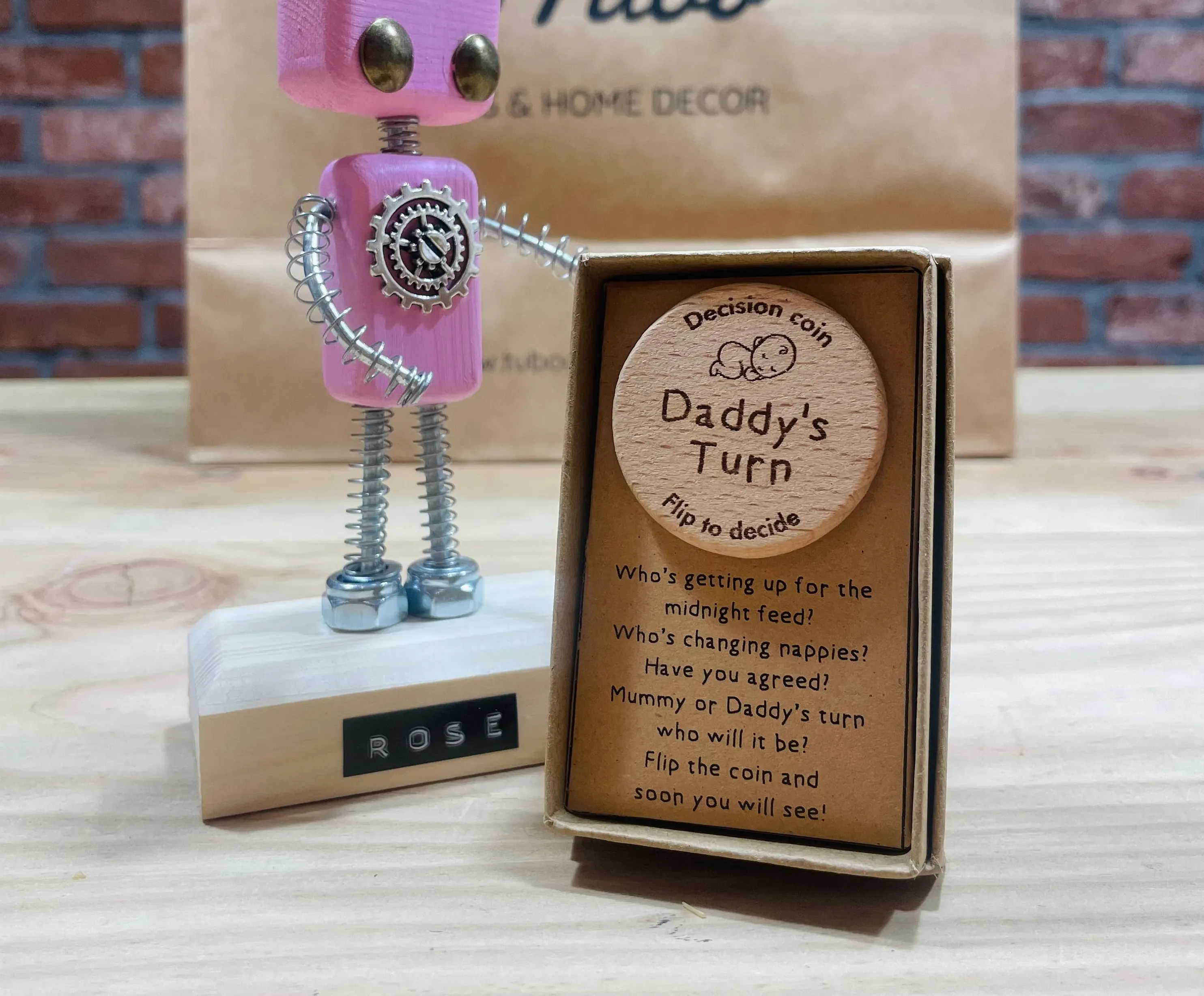 New Parent Decision Coin