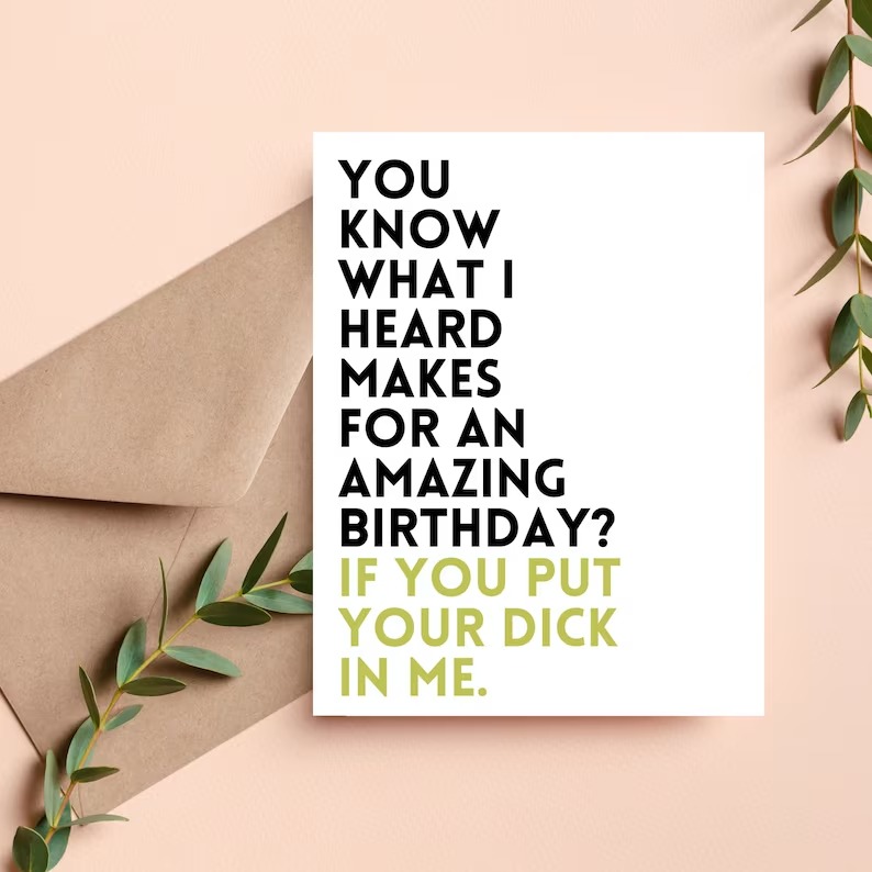 Funny Greeting Card - Just Chicken in on You! 
