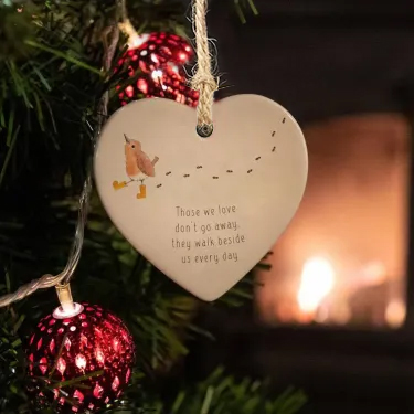 Christmas Heart Hanging Ornament🎅