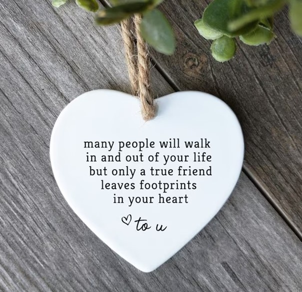 💕Who We Have Friendship Ornament