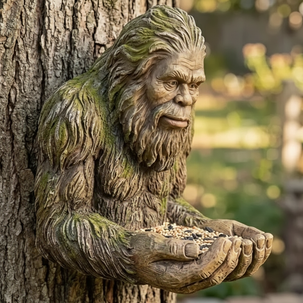 Bigfoot Bird Feeder: Your Backyard’s New Sasquatch Bird Butler 🦶🐦