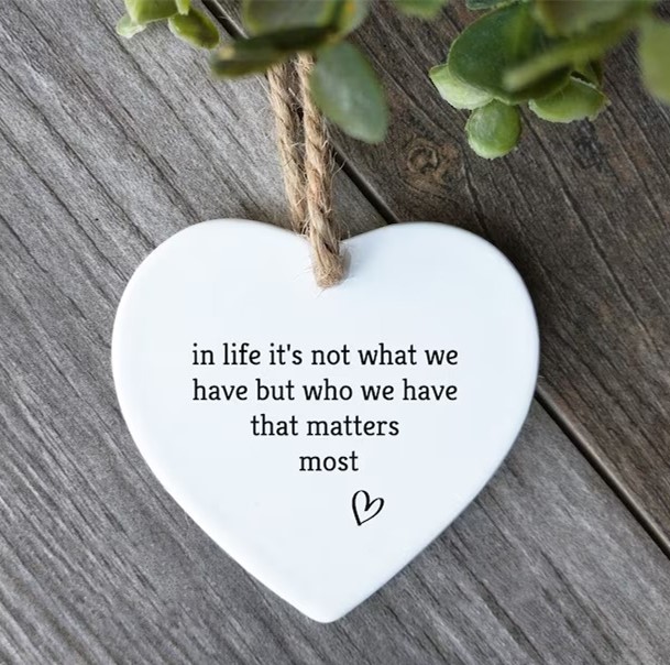 💕Who We Have Friendship Ornament