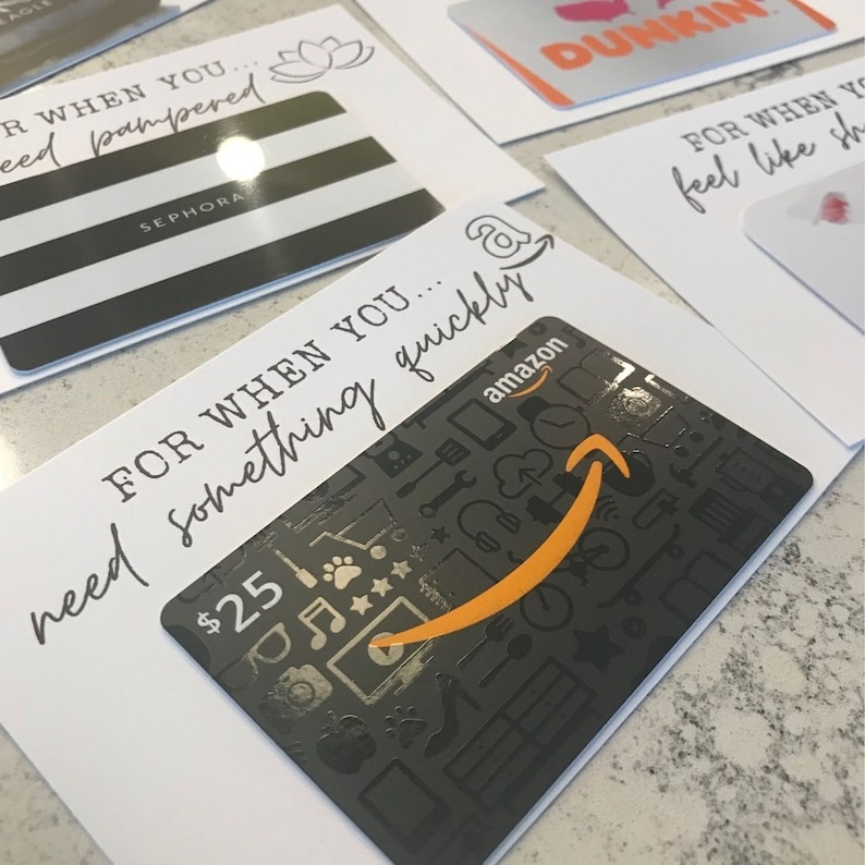 Mother's Day Gift Card Care Package