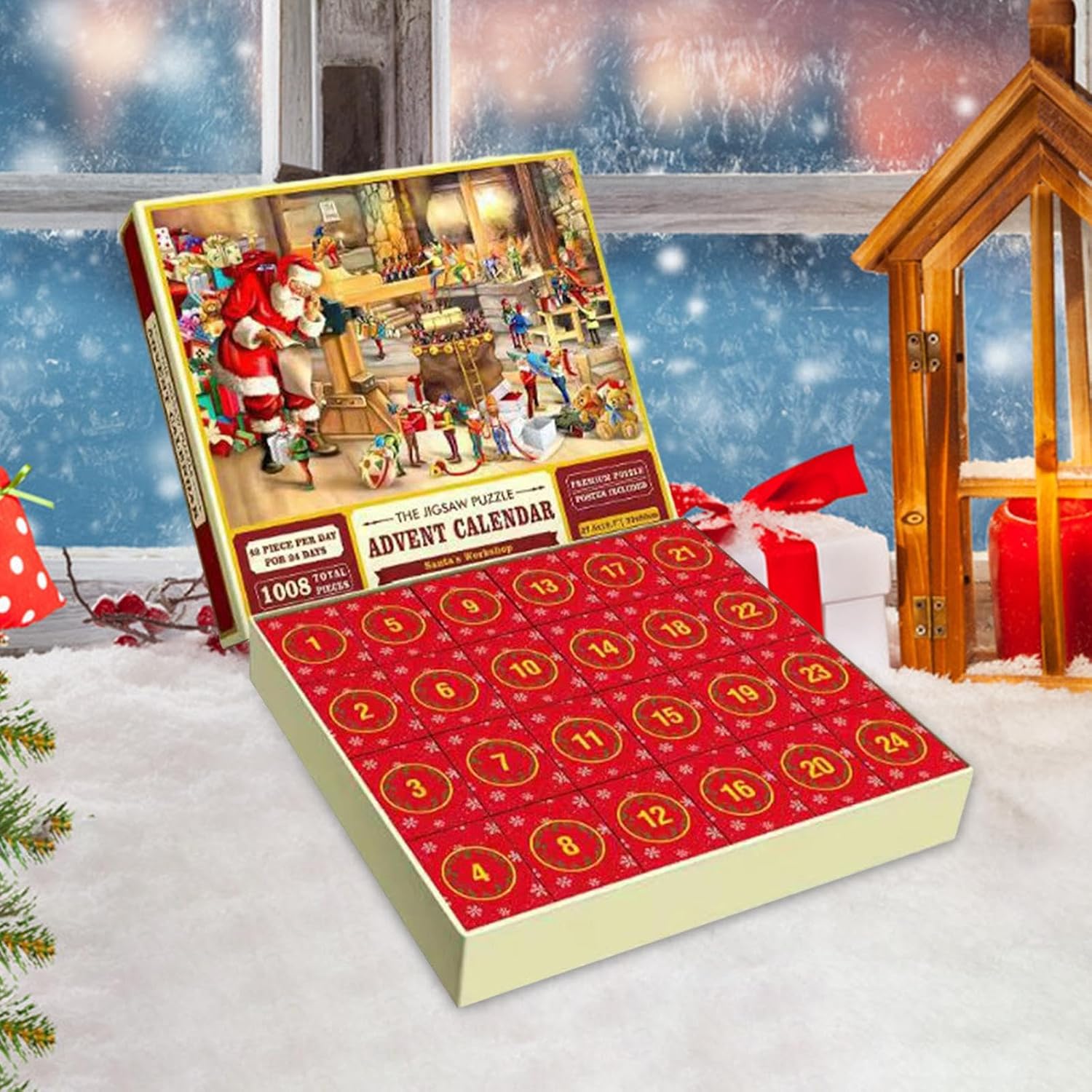 Advent Calendar Christmas Jigsaw Puzzle