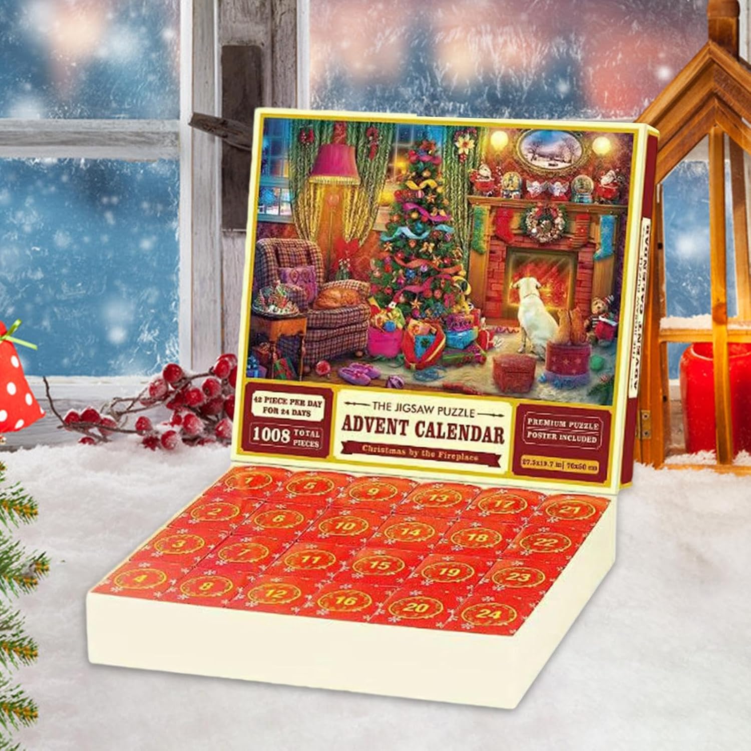 Advent Calendar Christmas Jigsaw Puzzle