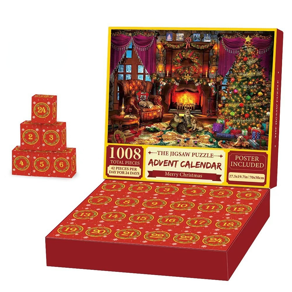 Advent Calendar Christmas Jigsaw Puzzle
