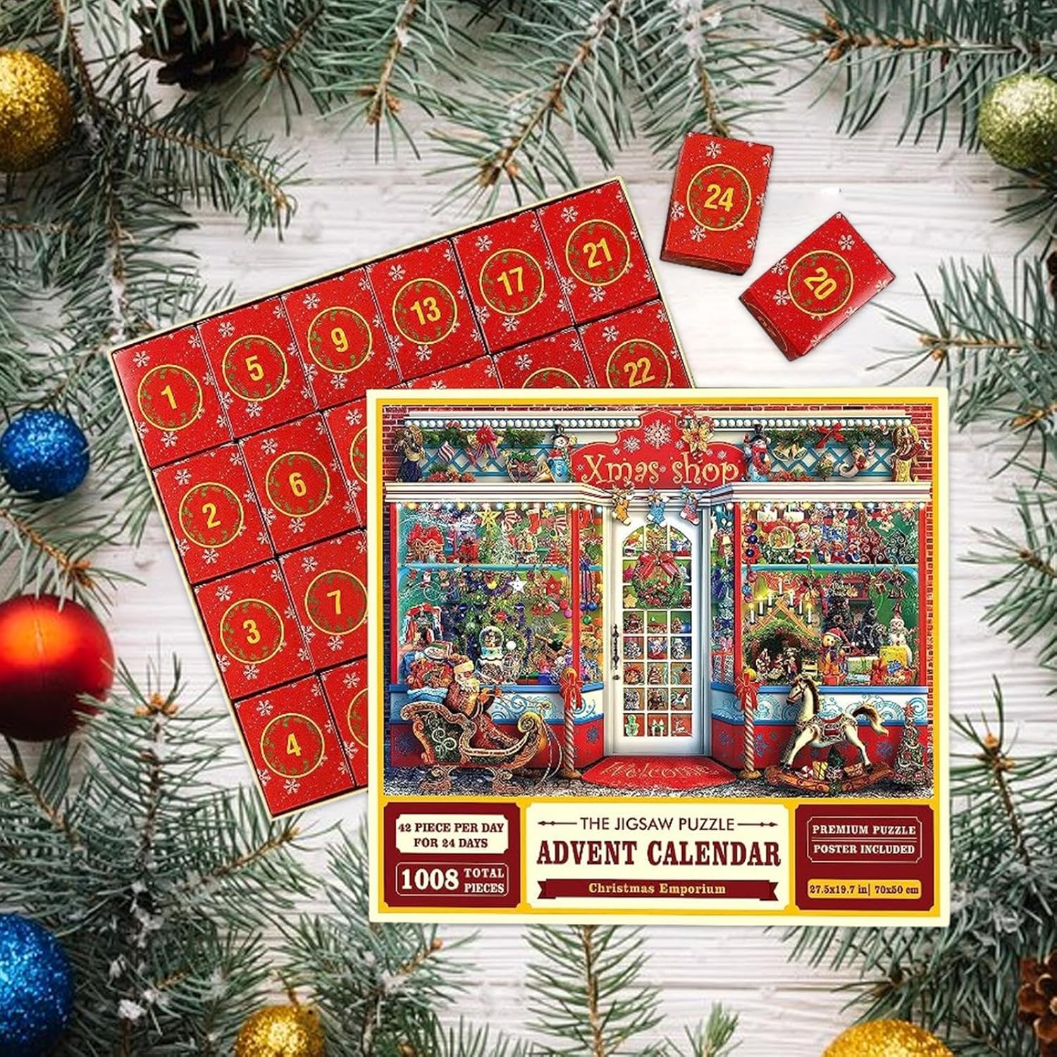 Advent Calendar Christmas Jigsaw Puzzle