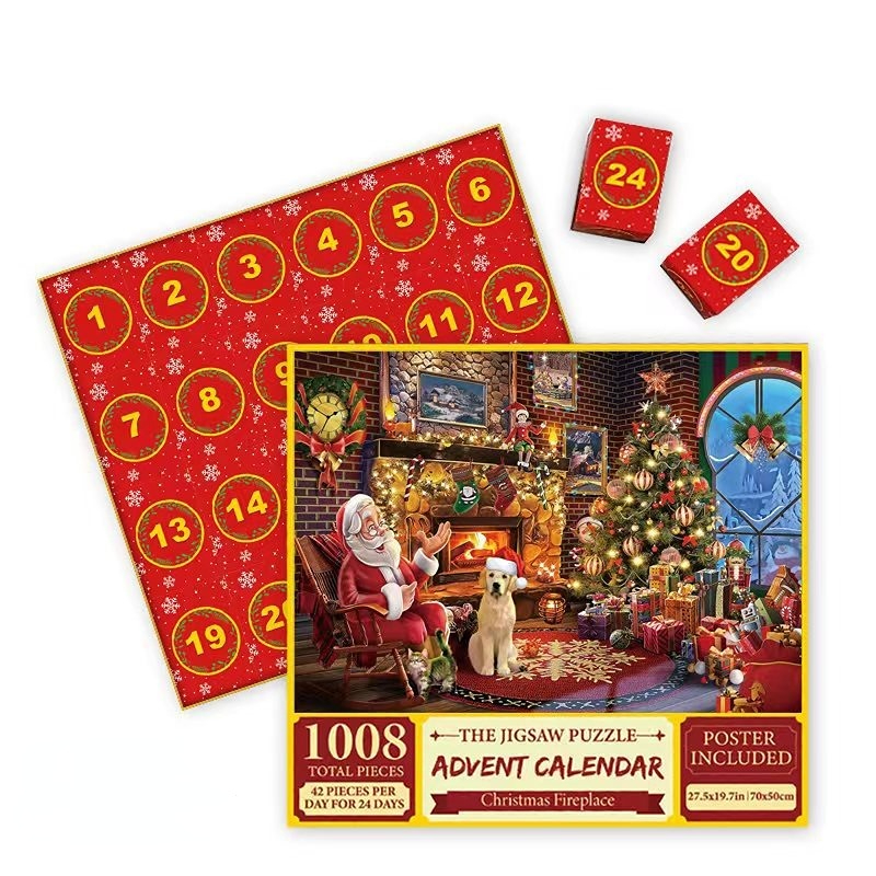 Advent Calendar Christmas Jigsaw Puzzle