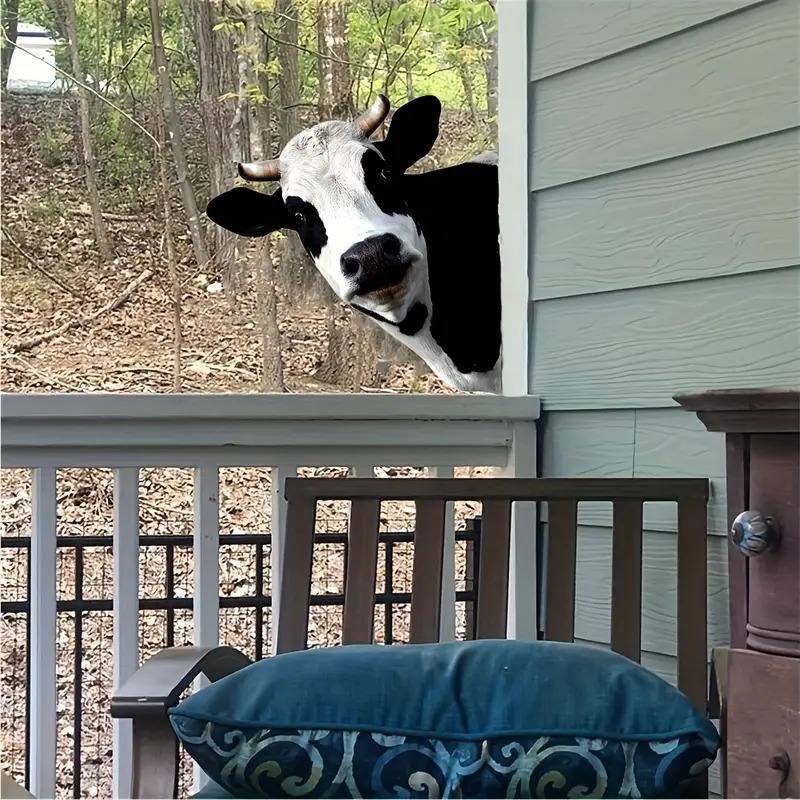 🐮Cute Cows Head Shape Iron Silhouette