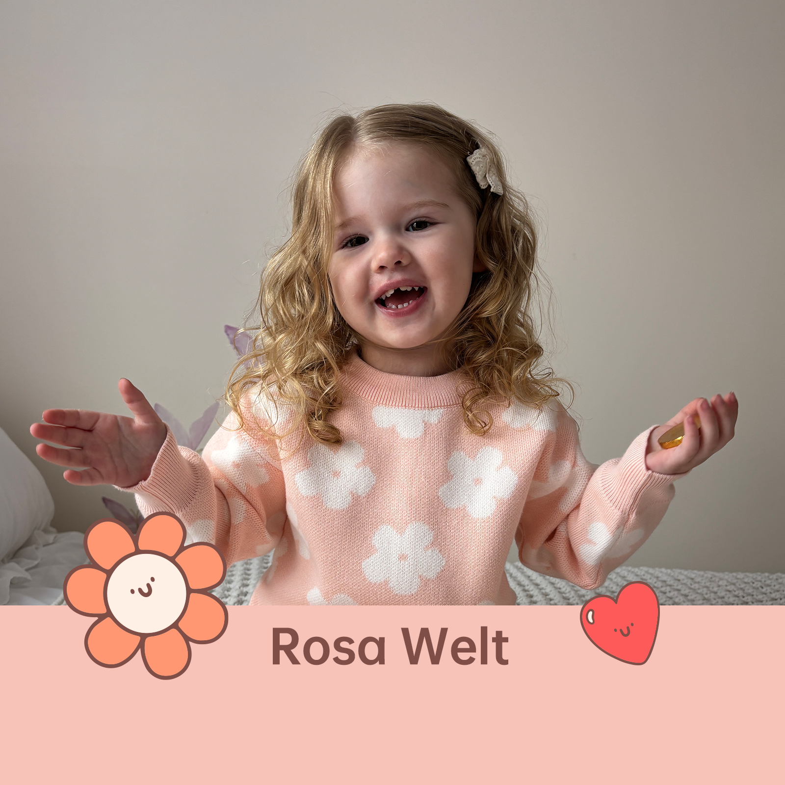 Süßes Rosa