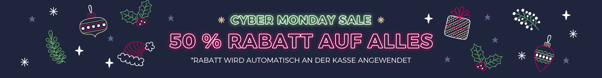 Cyber Monday Sale