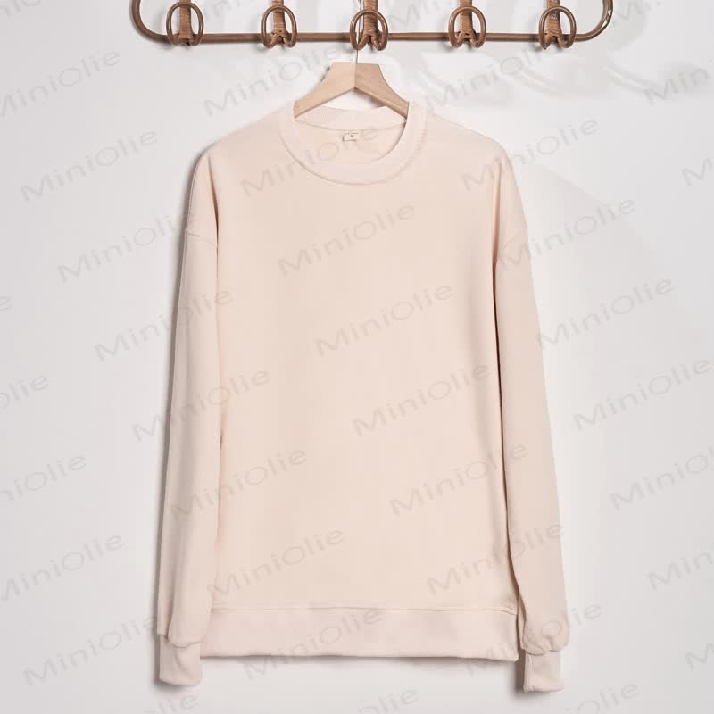 MAMA/MAMA'S BOY Mommy und ich Beige Familien Sweatshirt - image 3