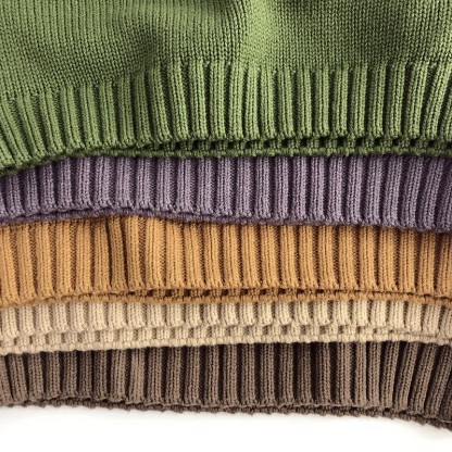 Kleinkind Einfarbig Lockerer Pullover - image 9