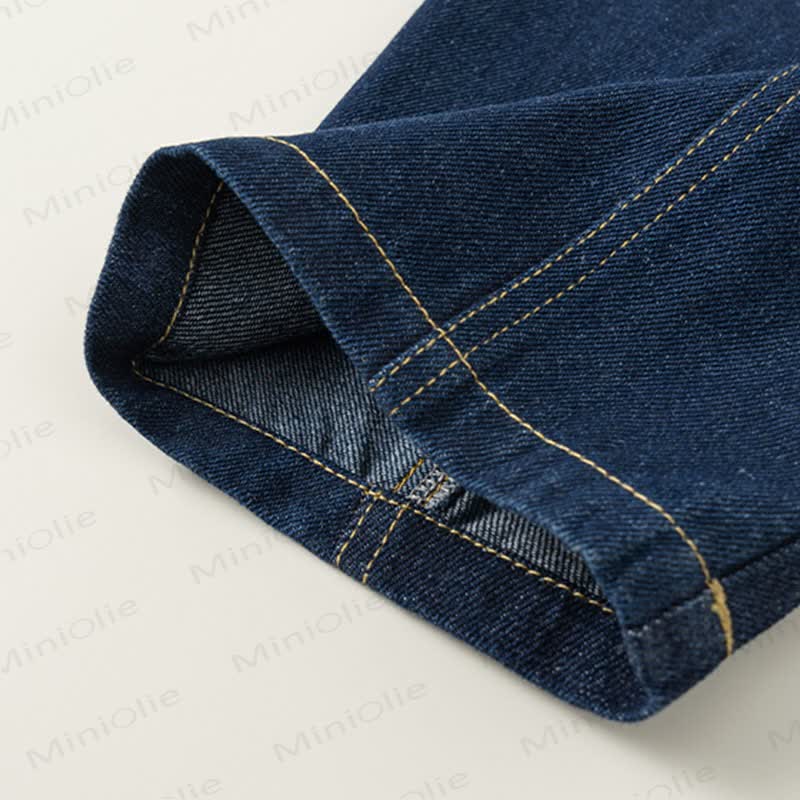 Sternenweste für Kleinkindmädchen/Weißes Hemd/ Blau Jeans - image 16