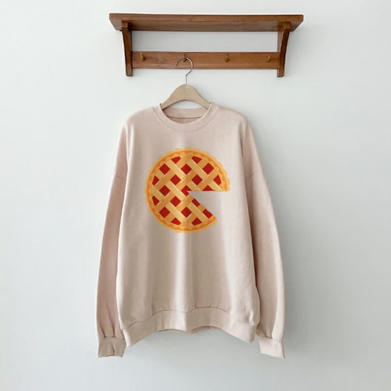 Beige Sweatshirt mit Familie -Motiv - Beige - Sweatshirt für Erwachsene: XL - image 3
