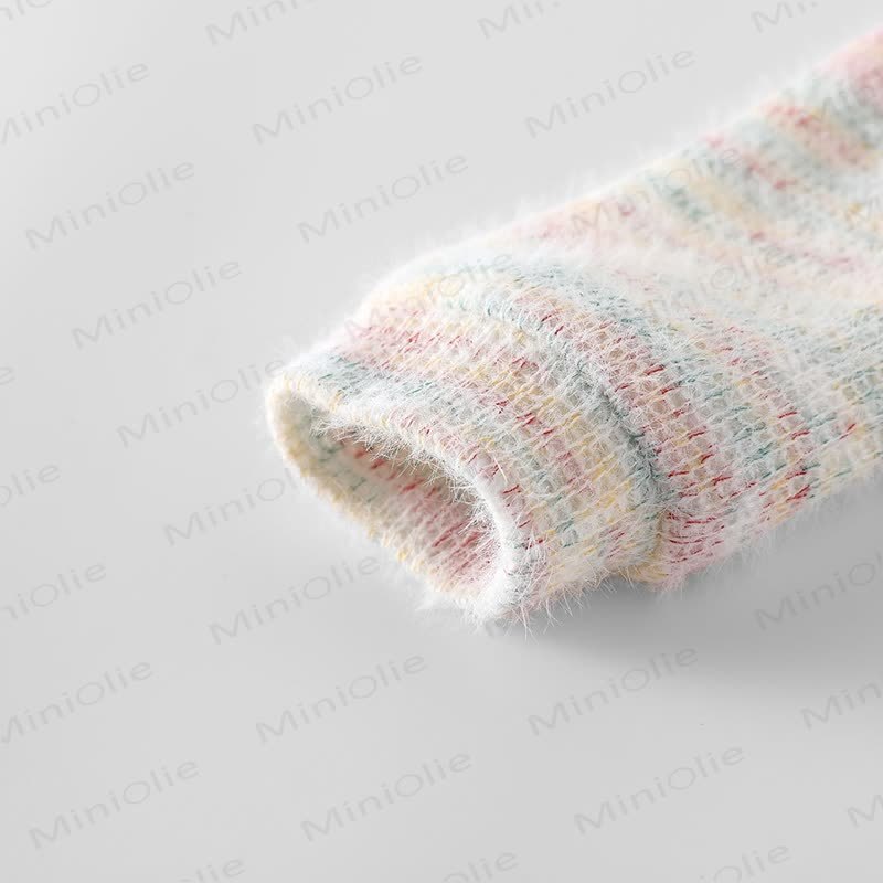 Baby Kleinkind Mädchen Einfarbig Kleid/ Bunt Strickjacke - image 11