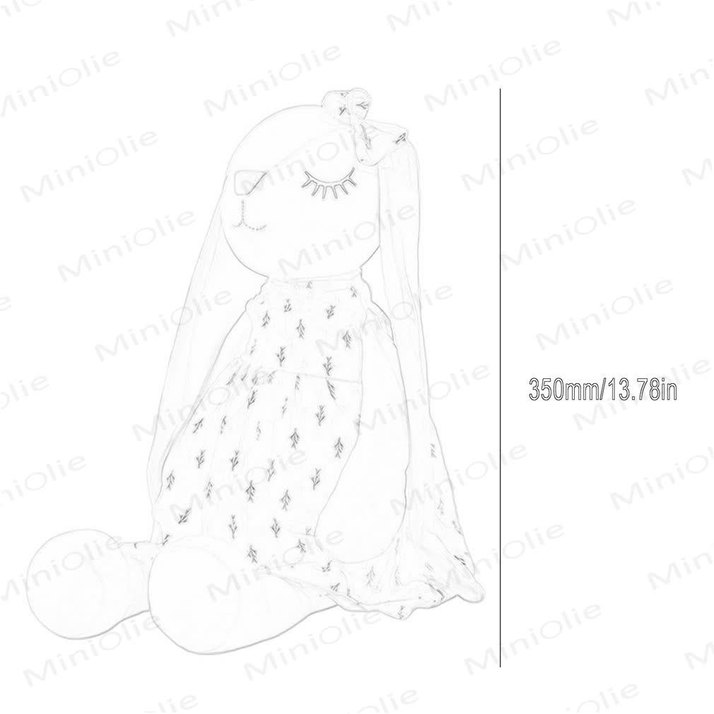 Baby Häschen Puppe, beruhigendes Spielzeug - image 7