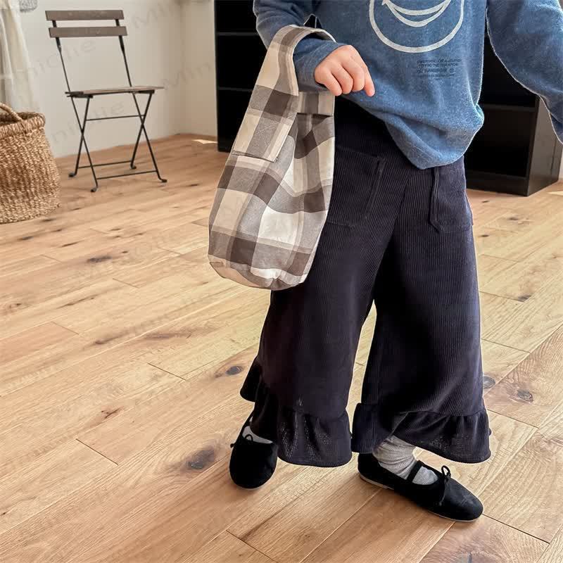 Baby Kleinkind -Mädchen Einfarbig Hose - image 7