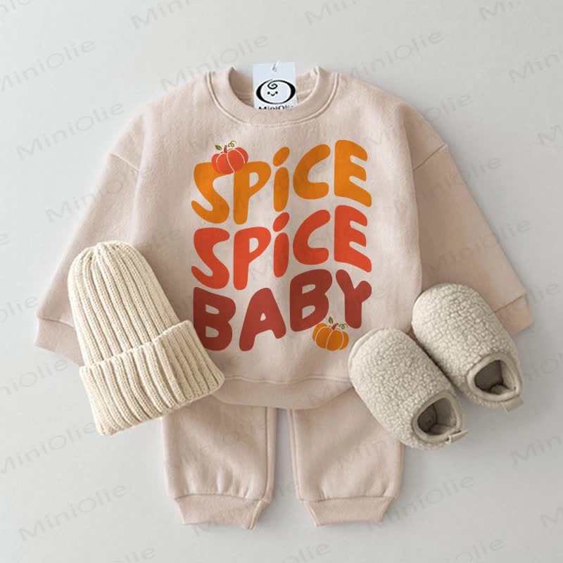 SPICE SPICE BABY Baby Pumpkin 2-teiliges Beige Set - Beige - 2-3J - image 1