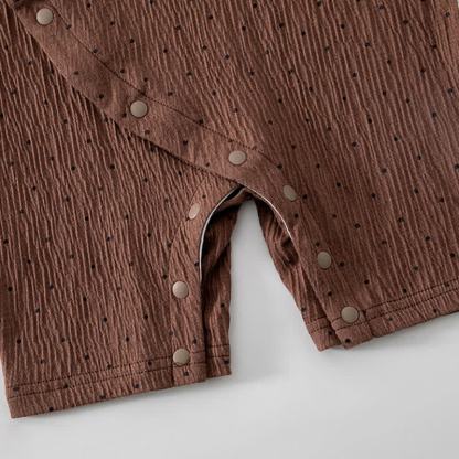 Baby Punkt / Bär Strampler mit Knopfleiste vorne - image 9