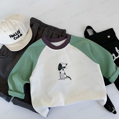 Dalmatiner-Raglan-T-Shirt für Kind - Grün - 8Y - image 11