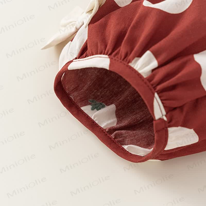 Tomatenfarbenes Tanktop und Hose Set für Kleinkind-Mädchen - image 12