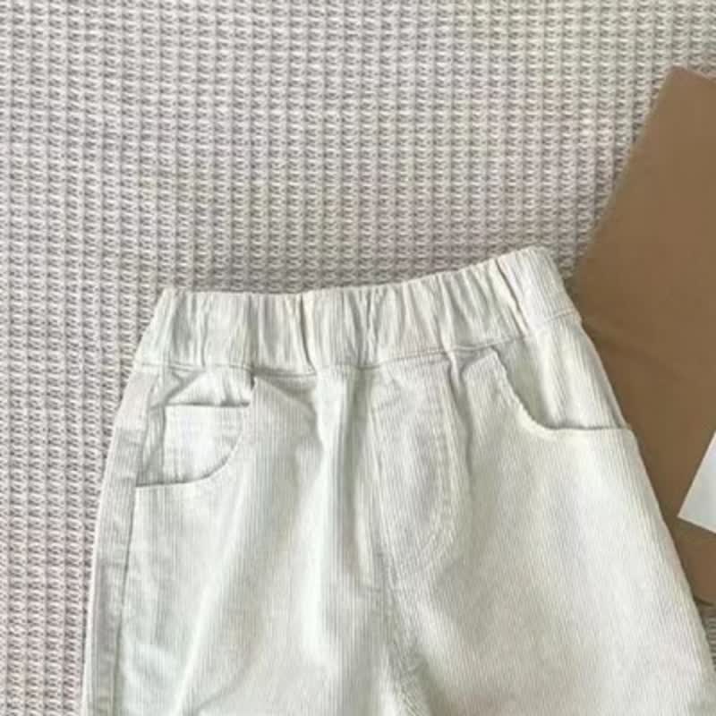 2-teiliges Set für Kleinkind-Jungen : Braunes Hemd und Beige Hose - image 7